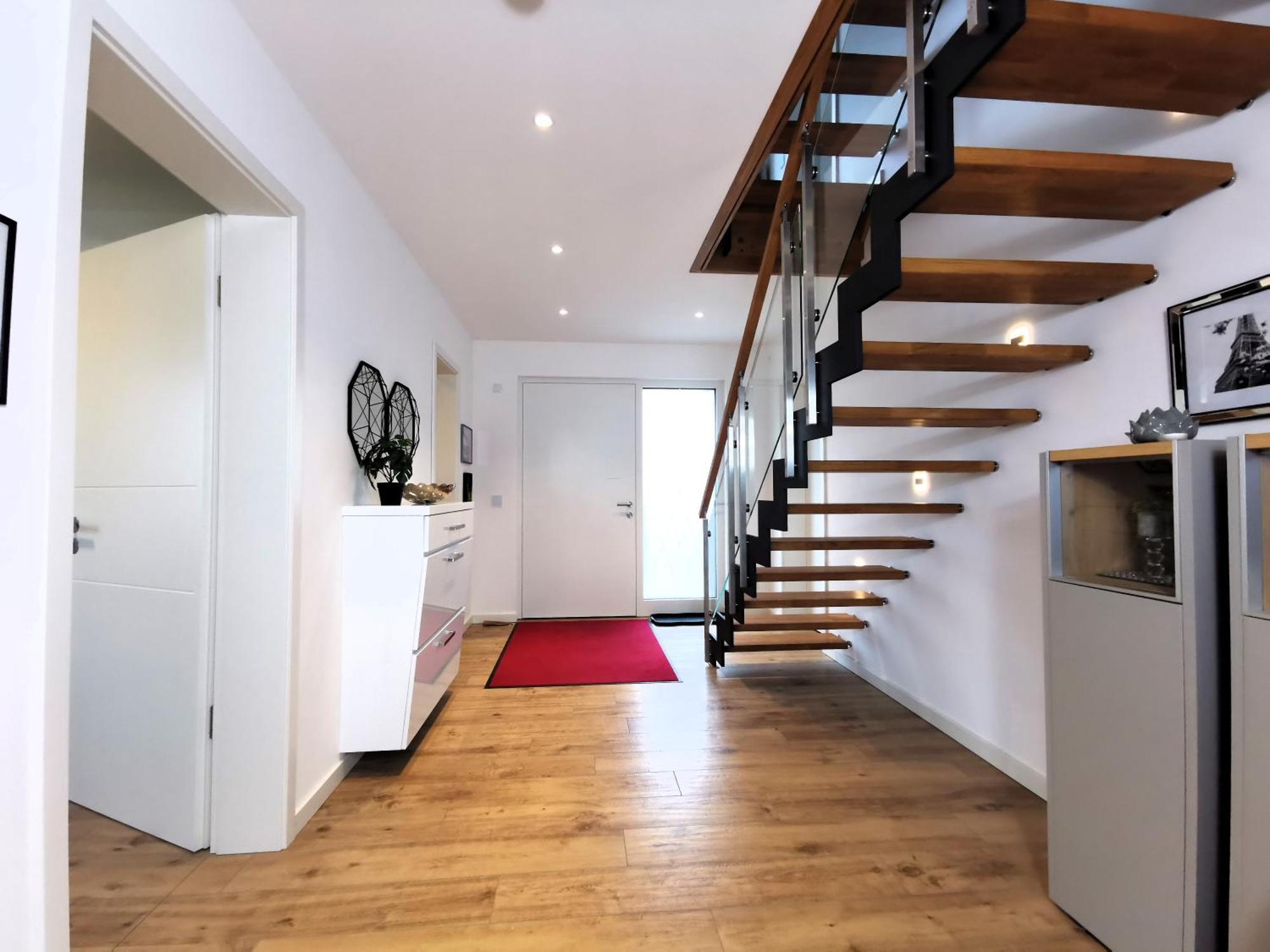 Bohnapartments Luxury Villa Berlin - 210Qm - Wintergarten - Kamin - 4 Kostenlose Parkplaetze - 6 Schlafzimmer - Neubau - Luxusausstattung Birkenwerder Extérieur photo